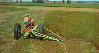 hay equipment harvester